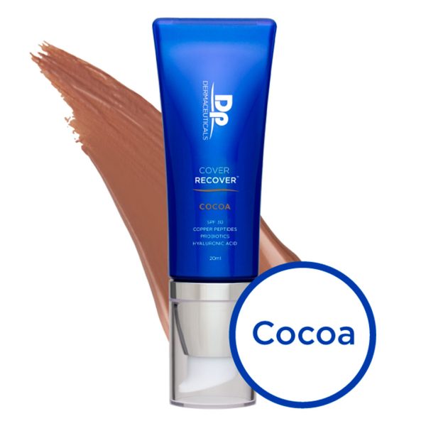 DP Dermaceuticals cover recover cocoa